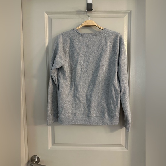 Draper James ‘What Would Dolly Do’ Light Grey Sweatshirt in Size Small - Picture 7 of 9